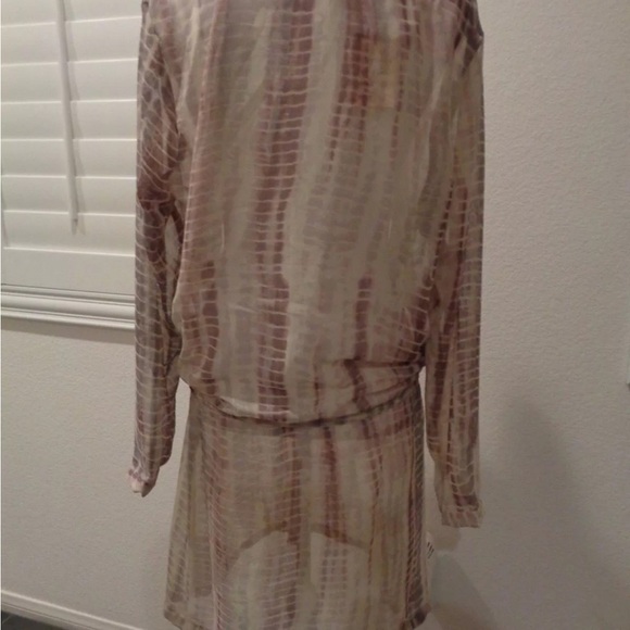 Raga Anthropologie Stylish Gray and Brown Women's Dress - Picture 4 of 9